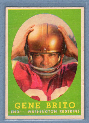 1958 Topps #113 Gene Brito (c) EX  GO801