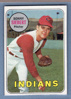 1969 Topps #455 Sonny Siebert (a) EX  GO577