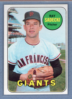 1969 Topps #125 Ray Sadecki (d) EX-MT  GO700