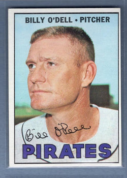 1967 Topps #162 Billy O'Dell EX-MT Set Break GO428