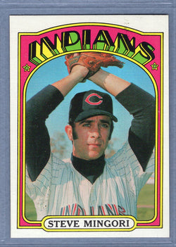 1972 Topps #261 Steve Mingori EX-MT   GO464