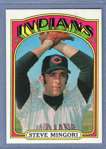1972 Topps #261 Steve Mingori EX-MT   GO464