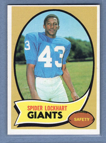 1970 Topps #17 Spider Lockhart EX-MT  GO179