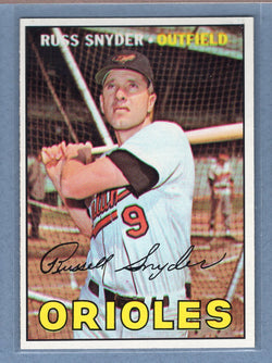 1967 Topps #405 Russ Snyder (b) EX-MT   GO340