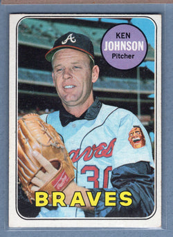 1969 Topps #238 Ken Johnson(C) EX  GO850