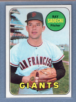1969 Topps #125 Ray Sadecki (e) EX-MT  GO700