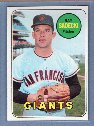 1969 Topps #125 Ray Sadecki (e) EX-MT  GO700