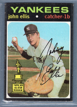 1971 Topps #263 John Ellis  EX  SB1