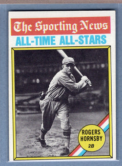 1976 Topps #342 Rogers Hornsby (HOF)  (h) EX-MT  GO450