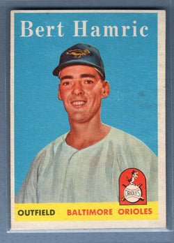 1958 Topps #336 Bert Hamric VG-EX     G0364