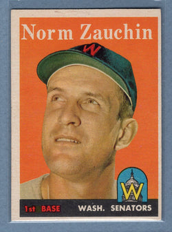 1958 Topps #422 Norm Zauchin EX  GO129