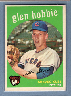 1959 Topps #334 Glen Hobbie (b) EX   GO410