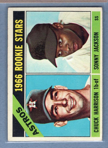 1966 Topps #244 Astros Rookies VG-EX GO153