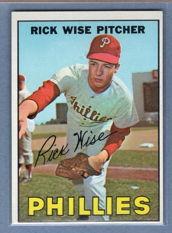 1967 Topps #37 Rick Wise EX  GO446