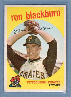 1959 Topps #401 Ron Blackburn VG  GO213