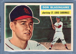 1956 Topps #309 Don Blasingame (R) (GB) EX  GO460