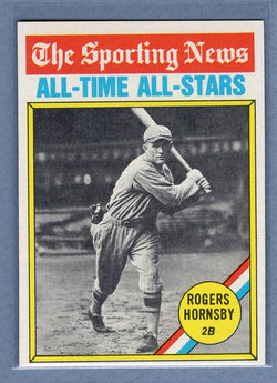 1976 Topps #342 Rogers Hornsby (HOF)  (i) EX-MT  GO450