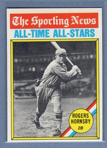 1976 Topps #342 Rogers Hornsby (HOF)  (i) EX-MT  GO450