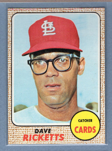 1968 Topps #46 Dave Ricketts (b)  EX-MT  GO550
