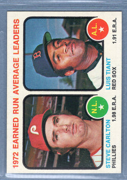 1973 Topps #65 Earned Run Average Leaders (Steve Carlton)  (d) EX-MT  GO669