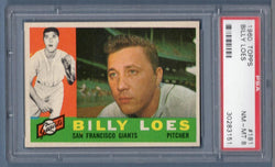 1960 Topps #181 Billy Loes (30283151) PSA 8