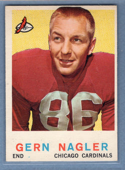 1959 Topps #93 Gern Nagler EX  GO138