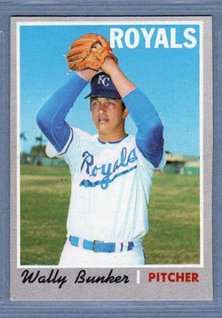 1970 Topps #266 Wally Bunker  EX-MT  SB1