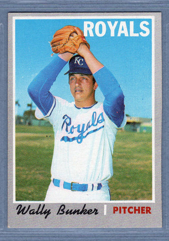 1970 Topps #266 Wally Bunker  EX-MT  SB1