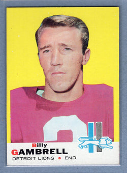 1969 Topps #101 Billy Gambrell (a) EX  GO801