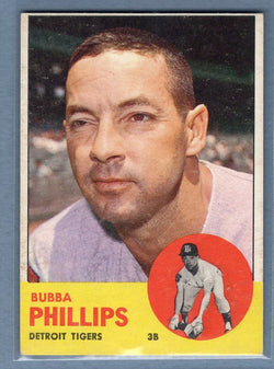 1963 Topps #177 Bubba Phillips VG-EX Set Break