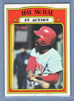 1972 Topps #292 Hal McRae IA EX  GO500