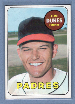 1969 Topps #223 Tom Dukes  EX-MT  GO602