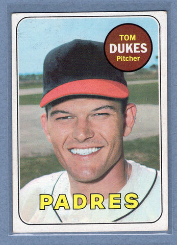 1969 Topps #223 Tom Dukes  EX-MT  GO602