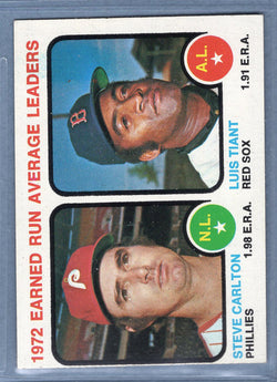 1973 Topps #65 Earned Run Average Leaders (Steve Carlton)  (E) EX-MT  GO669