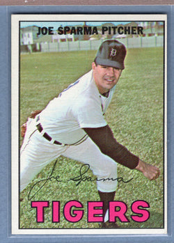 1967 Topps #13 Joe Sparma EX-MT    GO323
