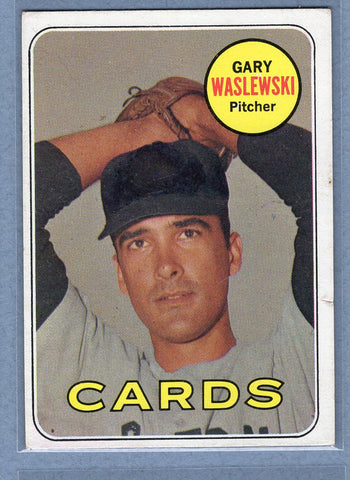 1969 Topps #438 Gary Waslewski (b) EX-MT  GO350