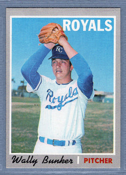 1970 Topps #266 Wally Bunker  EX-MT  SB2