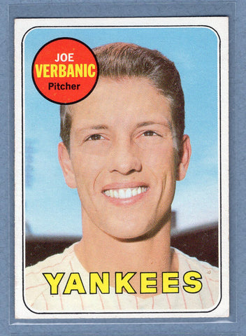1969 Topps #541 Joe Verbanic  EX-MT  GO265