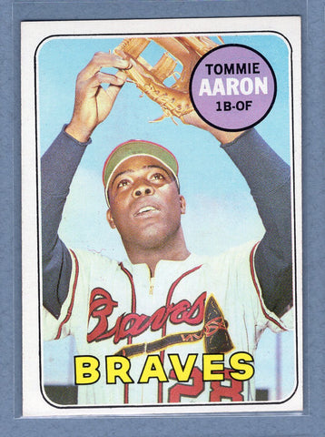 1969 Topps #128 Tommie Aaron (a) EX-MT  GO700