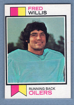 1973 Topps #396 Fred Willis EX     GO375