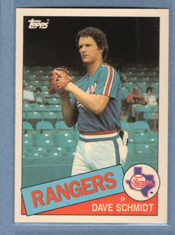 1985 Topps Tiffany #313 Dave Schmidt NM