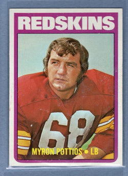 1972 Topps #243 Myron Pottios(st) VG GO181