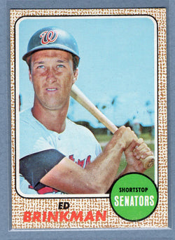 1968 Topps #49 Ed Brinkman   EX-MT  GO550