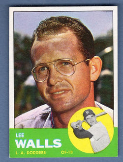 1963 Topps #11 Lee Walls EX    CCS9