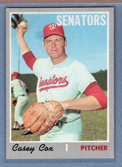 1970 Topps #281 Casey Cox  G-VG  GO695