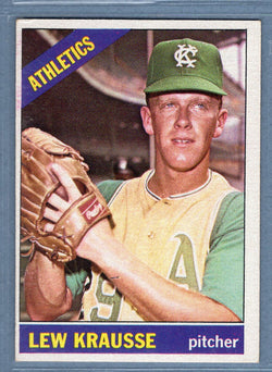 1966 Topps #256 Lew Krausse VG-EX  GO368