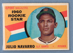 1960 Topps #140 Julio Navarro EX-MT  GO522
