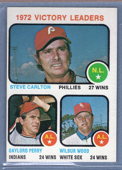 1973 Topps #66 Victory Leaders (Steve Carlton)  (a) EX-MT  GO669