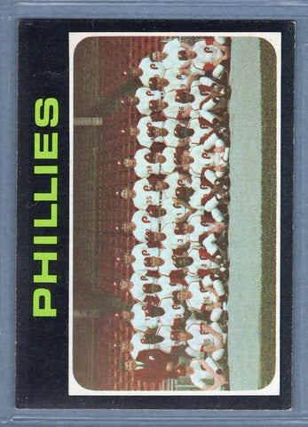1971 Topps #268 Phillies Team  EX  GO747