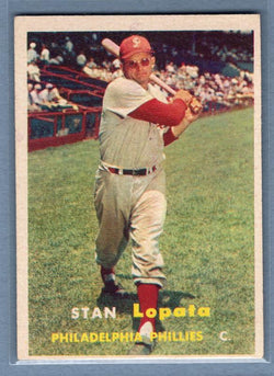 1957 Topps #119 Stan Lopata VG-EX  GO295